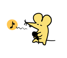 Chucchu of Mouse sticker #1344739