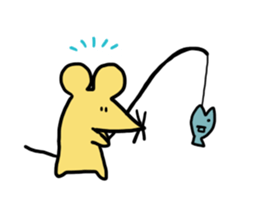 Chucchu of Mouse sticker #1344740
