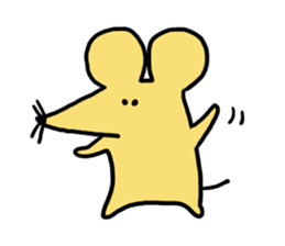 Chucchu of Mouse sticker #1344745
