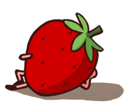 The feeling of a strawberry 2 sticker #1344948