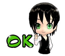 Toffy the little boy (Eng Ver.) sticker #1345041