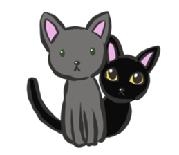 And Friends cat sticker #1345766