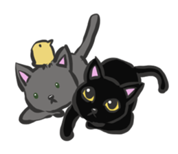 And Friends cat sticker #1345767