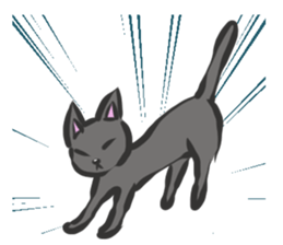 And Friends cat sticker #1345776