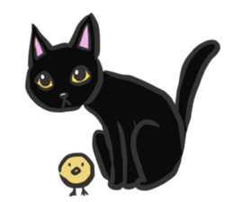 And Friends cat sticker #1345800