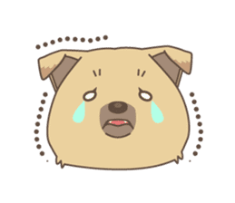 japanese so cute crosbreed Shiba dog sticker #1346208