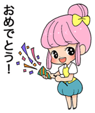 confeito girl "sakura-chan" event ver. sticker #1346602