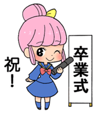 confeito girl "sakura-chan" event ver. sticker #1346616