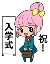 confeito girl "sakura-chan" event ver. sticker #1346617
