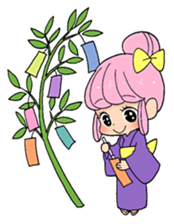 confeito girl "sakura-chan" event ver. sticker #1346624