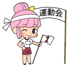 confeito girl "sakura-chan" event ver. sticker #1346631