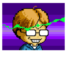 Dot picture salaryman's KAMATA sticker #1346650