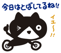 Pretty cat rider sticker #1346685