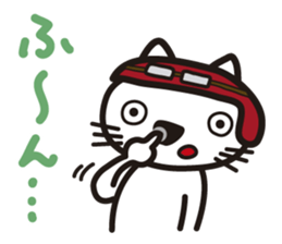 Pretty cat rider sticker #1346702