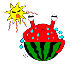 Kenvader 1 (Japanese space pet) sticker #1346971