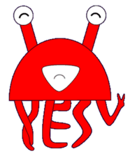 Kenvader 1 (Japanese space pet) sticker #1346975