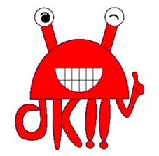 Kenvader 1 (Japanese space pet) sticker #1346977