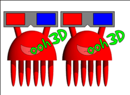 Kenvader 1 (Japanese space pet) sticker #1347001