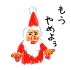 Sticker of Santa characters sticker #1347204
