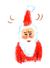 Sticker of Santa characters sticker #1347206