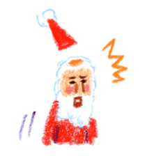 Sticker of Santa characters sticker #1347218