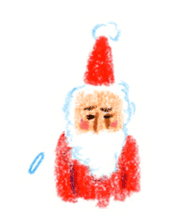 Sticker of Santa characters sticker #1347219
