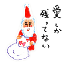 Sticker of Santa characters sticker #1347223