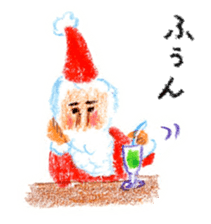 Sticker of Santa characters sticker #1347226