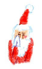 Sticker of Santa characters sticker #1347232