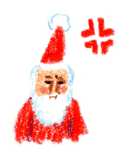 Sticker of Santa characters sticker #1347233