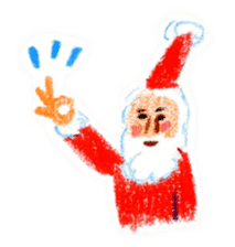 Sticker of Santa characters sticker #1347238