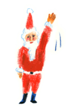 Sticker of Santa characters sticker #1347241