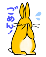 bunny! sticker #1347340