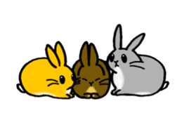 bunny! sticker #1347360