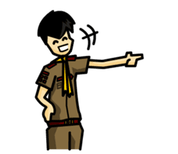 Mathayom Indy: Boy Scout Student's Camp! sticker #1347376