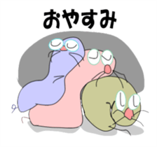 Zabuton Japanese style cushion sticker #1348165