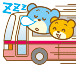 Bear that travels sticker #1348730