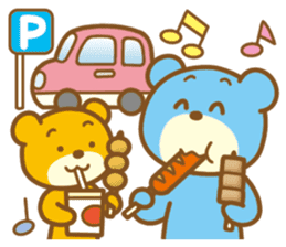 Bear that travels sticker #1348744