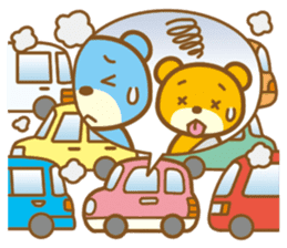 Bear that travels sticker #1348745