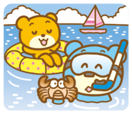 Bear that travels sticker #1348756