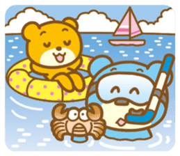 Bear that travels sticker #1348756