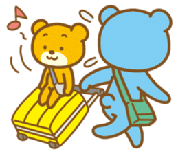 Bear that travels sticker #1348758