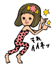 Dot Girl Sticker sticker #1349045