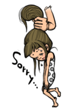 Dot Girl Sticker sticker #1349052