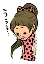 Dot Girl Sticker sticker #1349055