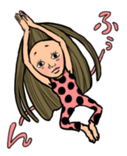 Dot Girl Sticker sticker #1349071