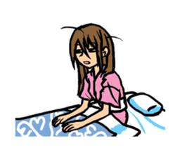 female ninja sticker #1349345