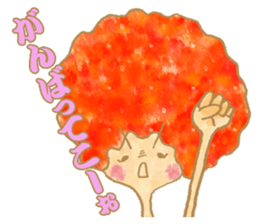 cotton candy girl message Sticker sticker #1349645