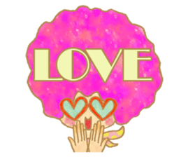 cotton candy girl message Sticker sticker #1349674