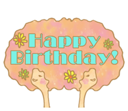 cotton candy girl message Sticker sticker #1349680